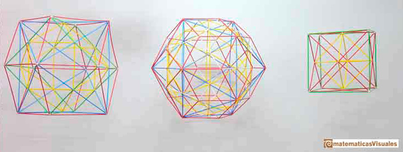 Kepler and the Rhombic Dodecahedron | Three rhombic polyhedra with duals. 3d printing models | Convergence