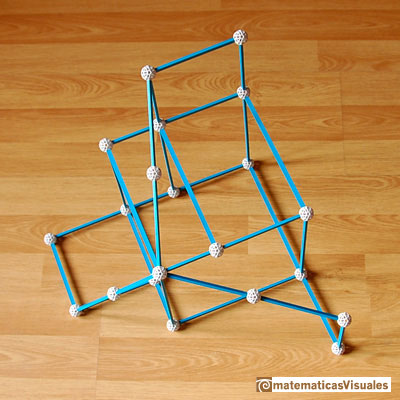 Construccin poliedros| Zome. Un octavo de dodecaedro | matematicasVisuales