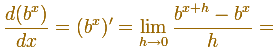 Funciones exponenciales: Derivada de funciones exponenciales | matematicasVisuales