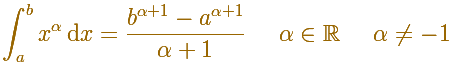 Logaritmos y exponenciales: Integral de las funciones potencia, fórmula | matematicasVisuales