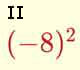 Cálculo mental básico: operaciones con potencias de números enteros (2) | matematicas visuales 