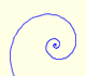 Equiangular spiral