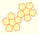 Desarrollos planos de cuerpos geométricos: Dodecaedro regular | matematicas visuales 