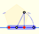 Drawing a regular pentagon with ruler and compass | matematicasvisuales |Visual Mathematics 