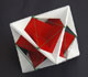 Construcciones de un icosaedro dentro de un octaedro. | matematicas visuales 