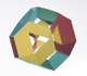 El cuboctaedro y el octaedro truncado. Taller de Talento Matemático de Zaragoza, España. Curso 2016-2017 XIII edición. | matematicas visuales 