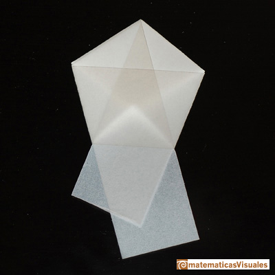 Estamos en casa: Construccin de una estrella pentagonal con una tira de papel. |matematicasVisuales