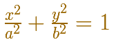 Elipsografo, trammel de Arquímedes: ecuación implícita de una elipse | matematicasVisuales