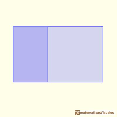 Golden Rectangle: golden ratio | matematicasVisuales
