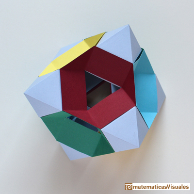 Taller Talento Matemtico Zaragoza: | Cuboctahedron and Rhombic Dodecahedron | matematicasVisuales