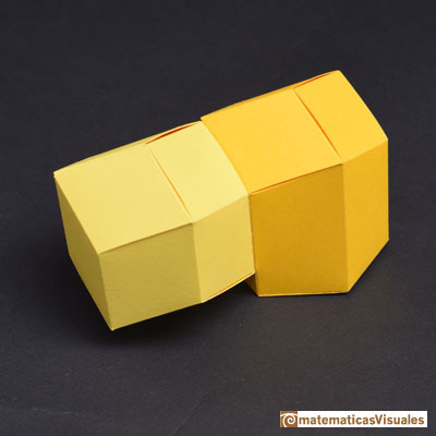 Una propiedad de optimización relacionada con los panales de las abejas y el dodecaedro rómbico | Cuboctahedron and Rhombic Dodecahedron | matematicasVisuales