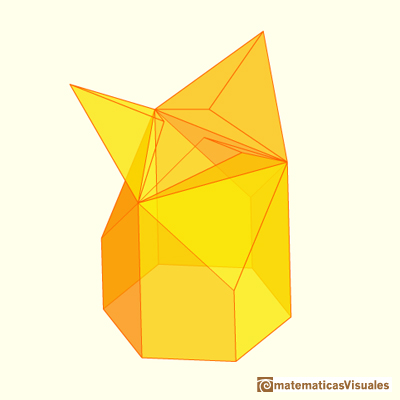 Una propiedad de optimización relacionada con los panales de las abejas y el dodecaedro rómbico | matematicasVisuales