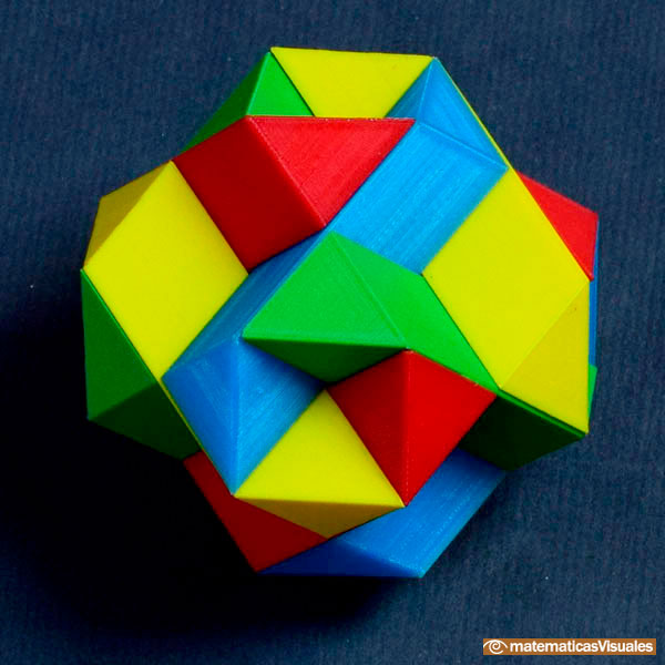 Tetraxis, a puzzle by Jane and John  Kostick | matematicasVisuales
