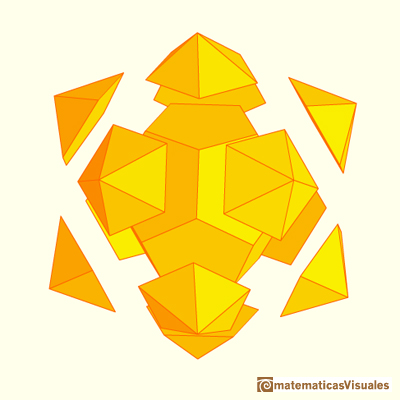 | Cuboctahedron and Rhombic Dodecahedron | matematicasVisuales
