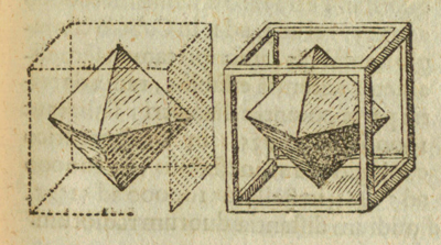 Cubo y octaedro son poliedros duales, así lo vio Kepler | Cuboctahedron and Rhombic Dodecahedron | matematicasVisuales