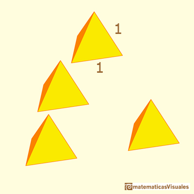 Tetraedro truncado:  | matematicasVisuales