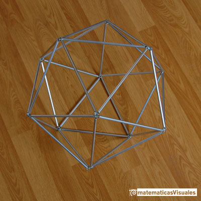 ttm13: | Icosaedro varillas | matematicasVisuales