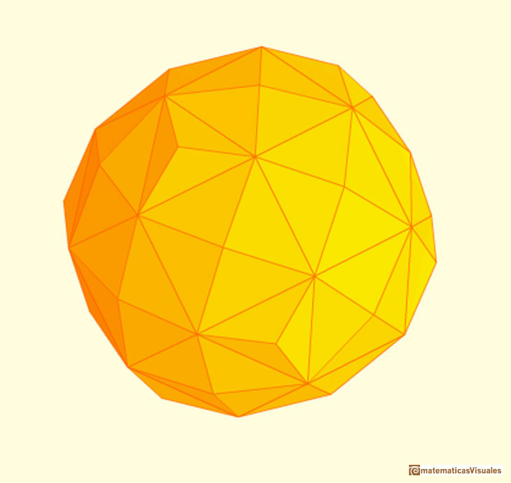Rombicuboctaedro aumentado | matematicasVisuales