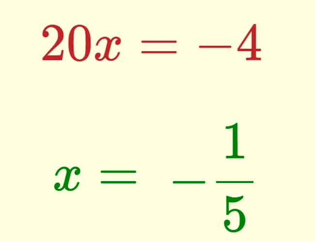 Cálculo mental: ecuaciones de primer grado | matematicasVisuales