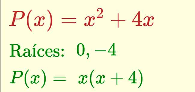 Clculo mental: factorizacin de polinomios de grado 2 | matematicasVisuales