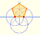 Durer's approximation of a Regular Pentagon | matematicasvisuales |Visual Mathematics 