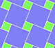 Pythagoras' Theorem in a tiling | matematicasVisuales 