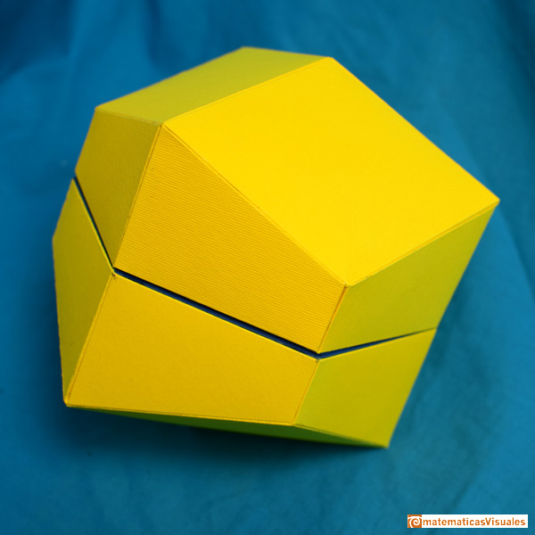 Kepler y las balas de can. El dodecaedro trapezo-rmbico. |matematicasVisuales