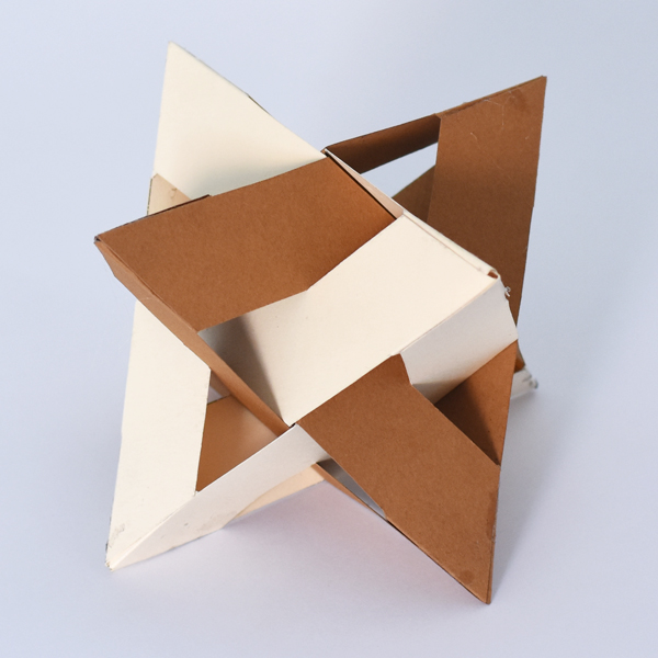 Stella Octangula by Rinus Roelofs| matematicasVisuales