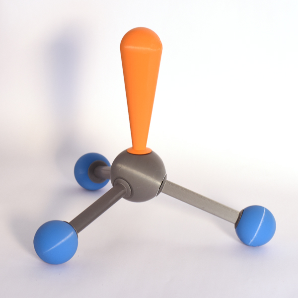 El tetraedro y un poco de Qu�mica | matematicasVisuales