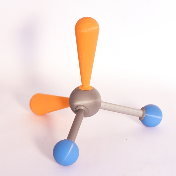El tetraedro y un poco de Qu�mica | matematicasVisuales